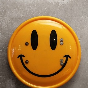 Smiley Riot Shield (Fifth Edition) by James Cauty
