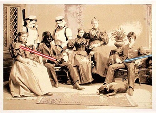 Star Wars Reunion  by Mr Brainwash