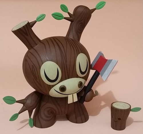 Wood Donkey Dunny (First Edition) by Amanda Visell