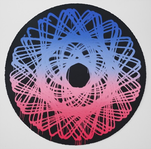 Spirograph_32 (Black) by Revok