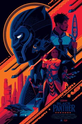 Black Panther (Variant) by Tom Whalen