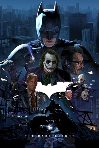 The Dark Knight  by Ruiz Burgos