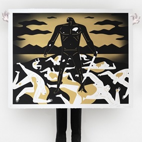 To Create & Destroy (Gold) by Cleon Peterson