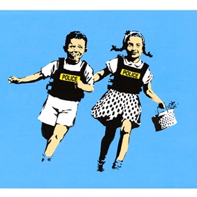 Jack & Jill (Police Kids) (Unsigned) by Banksy