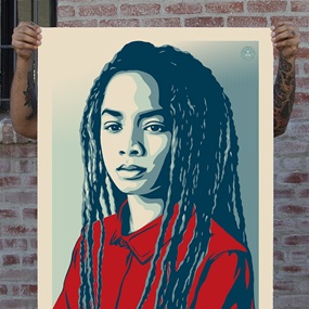 Protect Each Other (Large Format) by Shepard Fairey