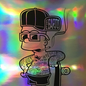 El Barto (Foil Edition) by Mike Giant