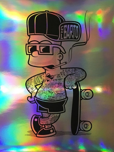El Barto (Foil Edition) by Mike Giant