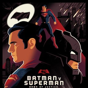 Batman v Superman: Dawn of Justice (First Edition) by Tom Whalen