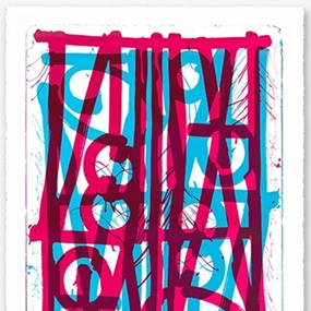 Ludavico & Ludovico (Blue & Pink) by Retna