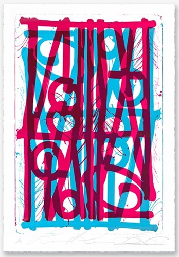 Ludavico & Ludovico (Blue & Pink) by Retna