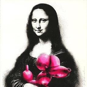 Rescue (Pink) by Mr Brainwash