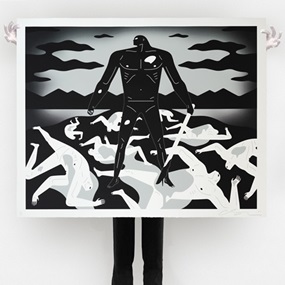 To Create & Destroy (Silver) by Cleon Peterson