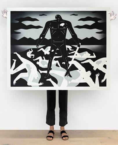To Create & Destroy (Silver) by Cleon Peterson