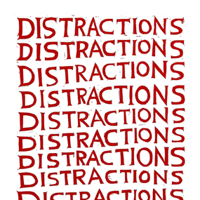 Distractions by David Shrigley