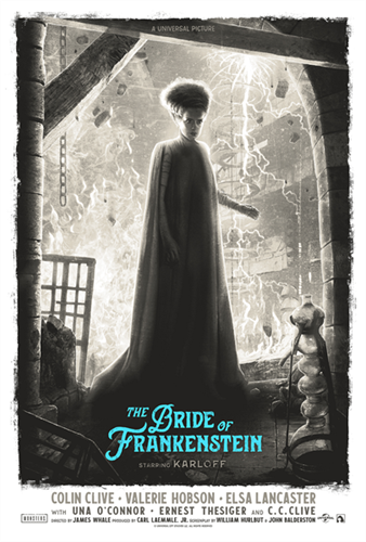 The Bride Of Frankenstein (Variant) by Kevin Wilson