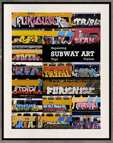 Repainting Subway Art  by Tripl / Furious