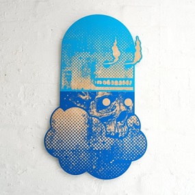 Echohead (Blue) by Michael Reeder