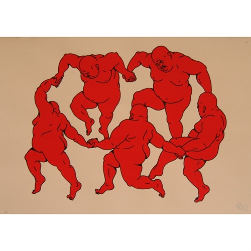 Red Dancers  by Unga (Broken Fingaz)