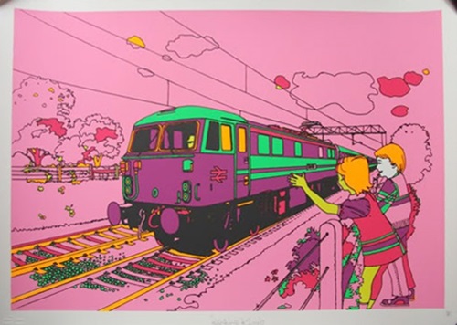 Pink Train  by Eine