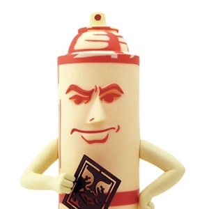 Mr. Spray (Red) by Shepard Fairey Editioned artwork | Art Collectorz