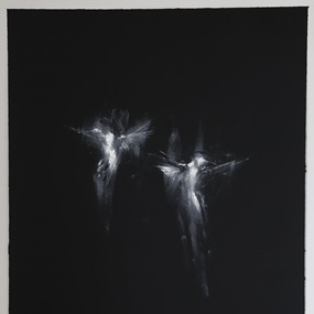 Two Lights Dance In The Night (Silver) by Jake Wood-Evans