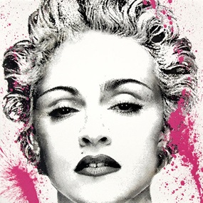 Happy B-Day Madonna (Pink) by Mr Brainwash