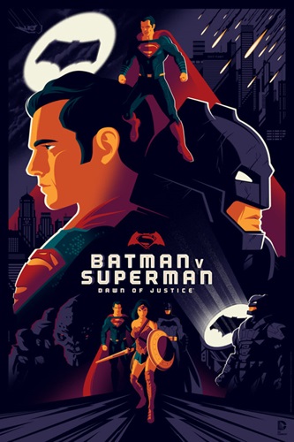 Batman v Superman: Dawn of Justice (Variant Edition) by Tom Whalen