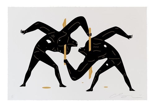 Zig-Zag (White) by Cleon Peterson