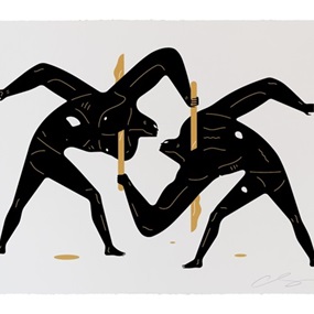 Zig-Zag (White) by Cleon Peterson