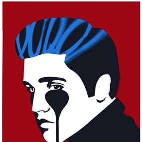 Pure Elvis (Red / Blue) by Pure Evil