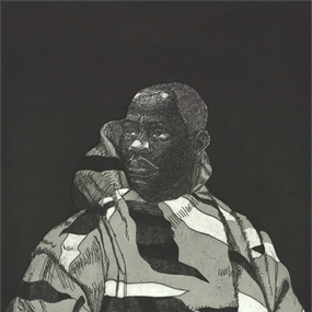 Untitled (Handsome Young Man) by Kerry James Marshall