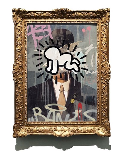 Haring Portrait (Regular Edition) by Kenny Random