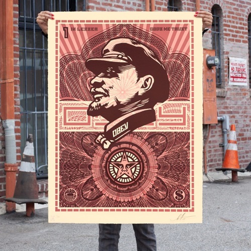Lenin Money (Large Format) by Shepard Fairey