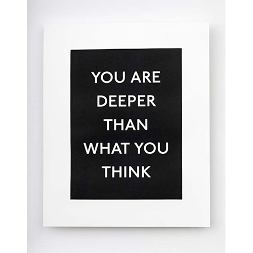 You Are Deeper Than What You Think  by Laure Prouvost