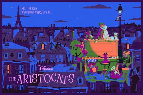 The Aristocats (Variant) by David Merveille