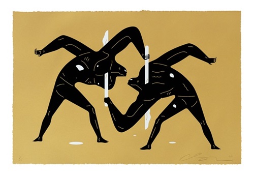 Zig-Zag (Gold) by Cleon Peterson