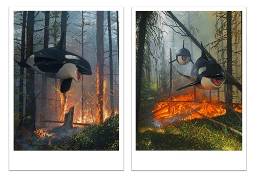 Dream And Lost (Diptych)  by Chris Austin