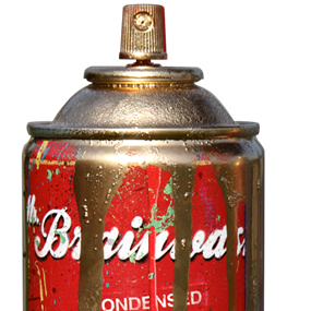 Spray Can (Gold) by Mr Brainwash
