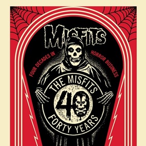 Misfits 40th (Crypt) by Shepard Fairey