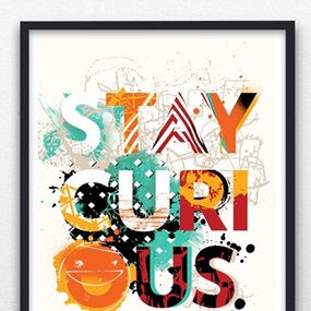 Stay Curious (Hand-Embellished) by Bask | Tes One