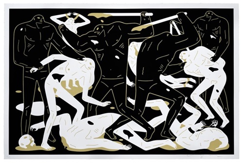 Between Man & God (Black) by Cleon Peterson