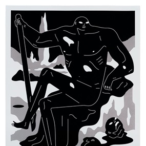 Day Has Turned To Night (White) by Cleon Peterson