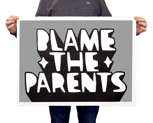 Blame The Parents (Grey) by Kid Acne