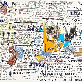 50 Cent Piece by Jean-Michel Basquiat