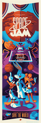 Space Jam (First Edition) by Tom Whalen