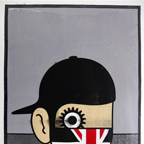 Clockwork Britain (Grey & White) by Paul Insect