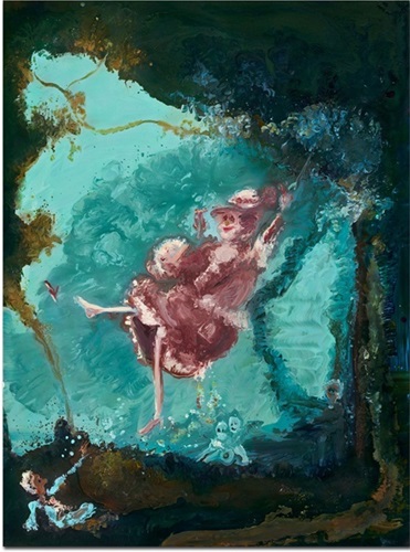 The Swing After Fragonard  by Genieve Figgis