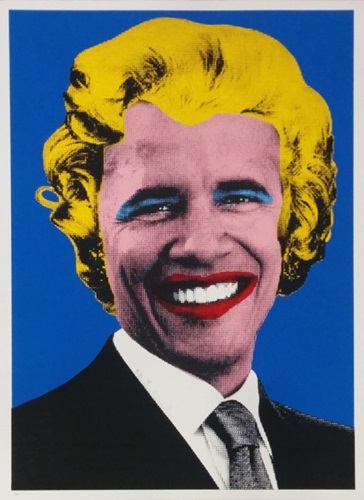 Barack Obama  by Mr Brainwash