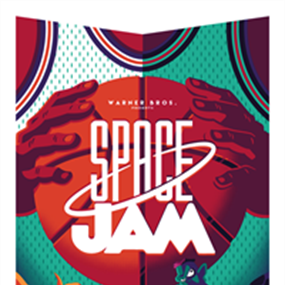Space Jam (Variant) by Tom Whalen