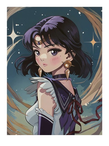 Sailor Saturn  by Sarah Joncas